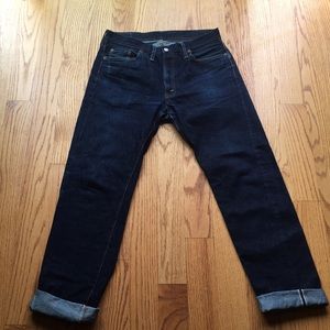Levi’s self edge jeans